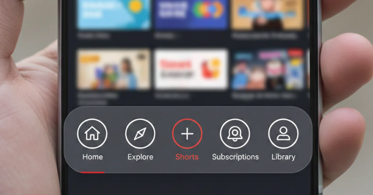 I want to recreate a bottom navigation bar like the YouTube app in ...