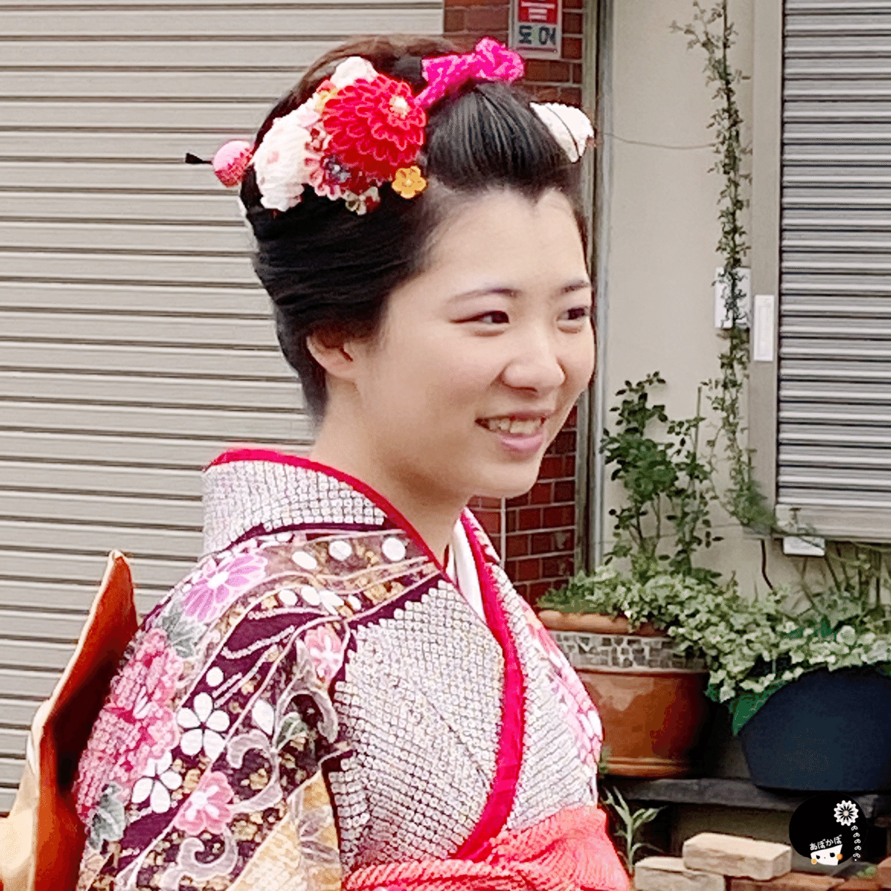 成人式 日本髪 前撮り 髪飾り - ヘアピン