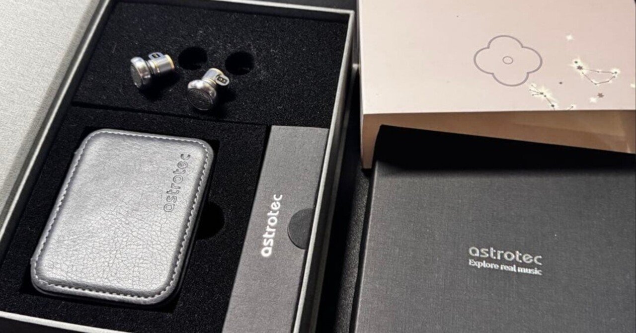 astrotec Lyra Clover リケーブル可能イヤホン 専用ケース付き 本日見つけた掘り出しモン!】astrotec Lyra Clover リケーブル可能