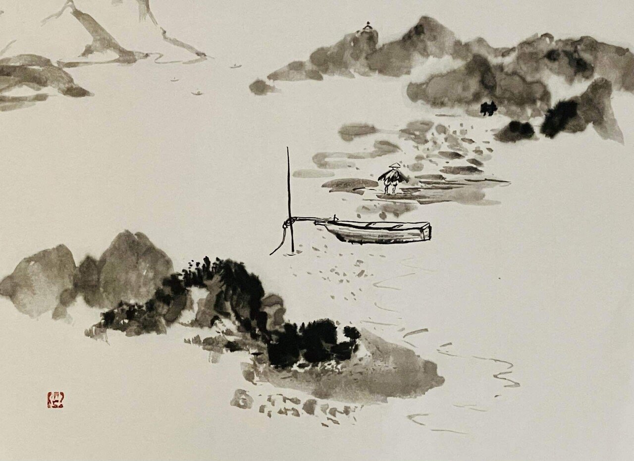 山水図 海を見たかった。｜西川明美