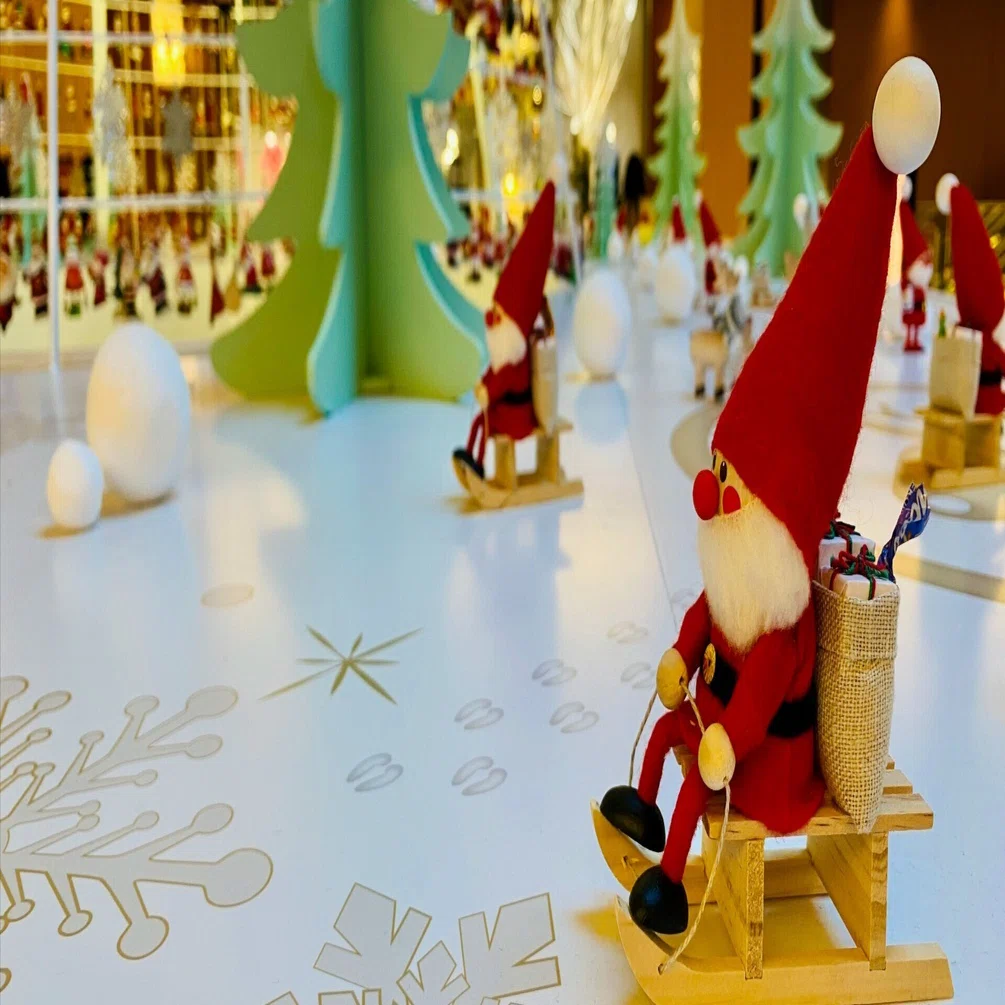 12月のまちが好き。クリスマス前のワクワクした感じが好き（おはよう 