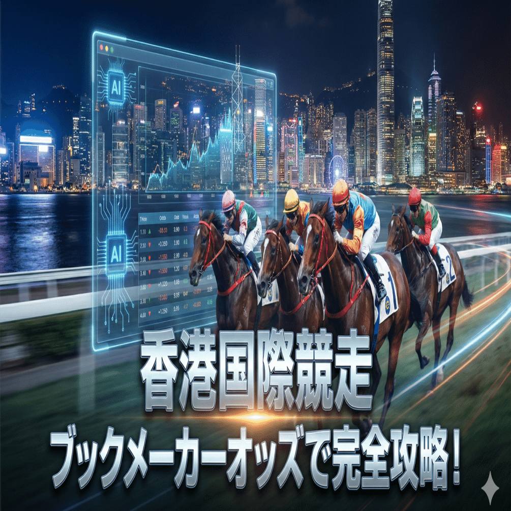 2025年香港国際競走の「鉄板」と「大穴」を徹底解説!知らないと損する！海外ブックメーカーはこう見る👀｜ヤナシ社長の生成系競馬予想