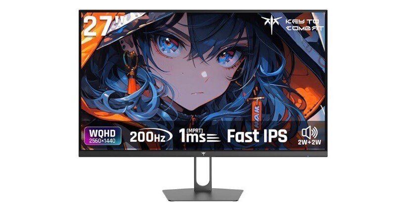 Amazonタイムセール】27インチWQHDゲーミングモニター KTC 27インチ