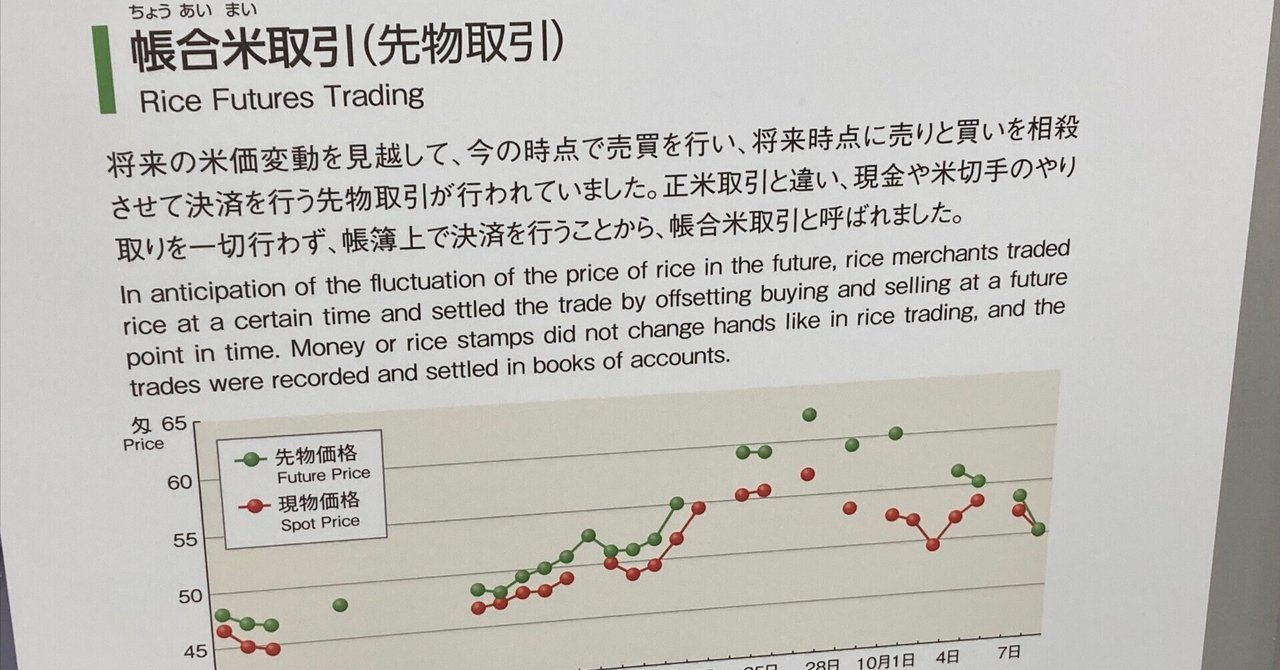 江戸時代の米の先物取引について南河内郡太子町で考えてみました。｜Yukihiko Yamada