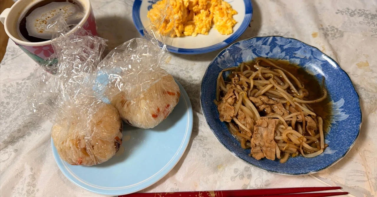 早起きと朝ご飯🍙｜ここちゃん