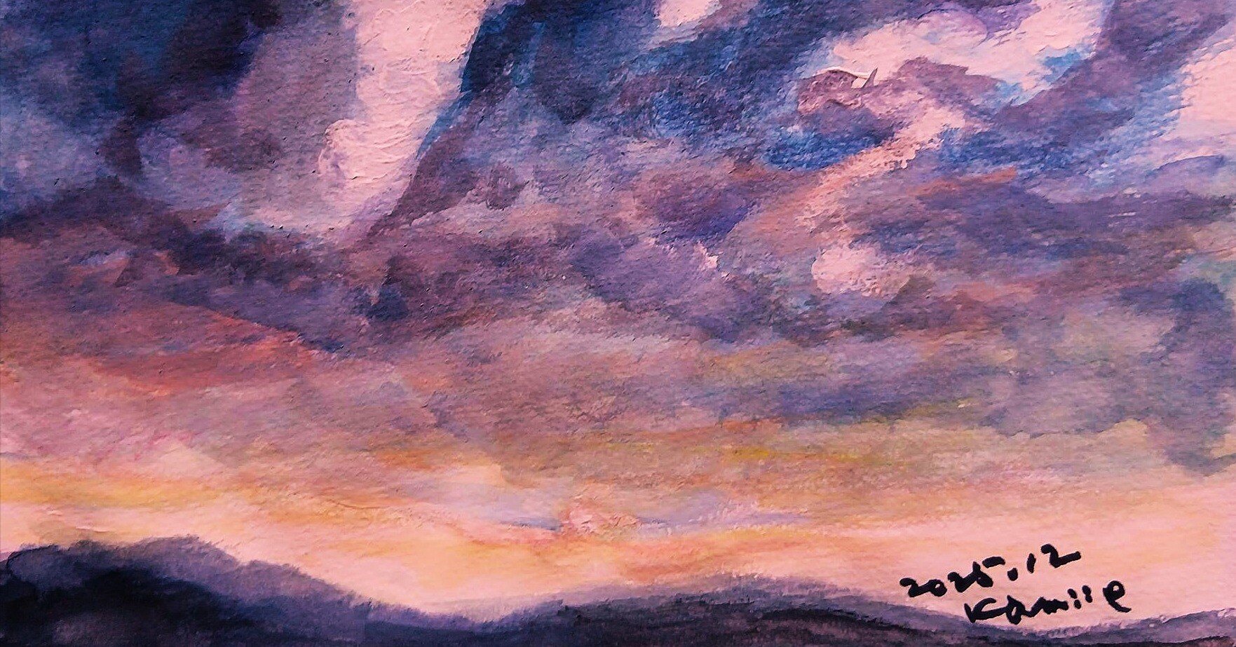 夕方の雲(多寄町)｜北海道の熊おやじ〜北海道の179市町村の歴史と観光