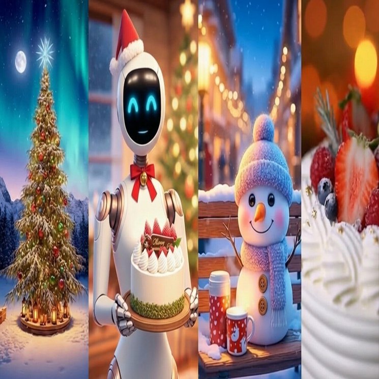 Sora 2で生成・公開したクリスマス系の動画を4本公開します。｜miya