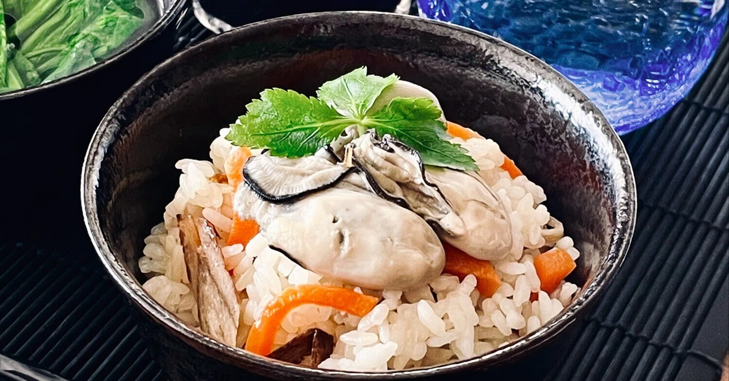 広島県江田島市周辺の郷土料理「かき飯」｜as