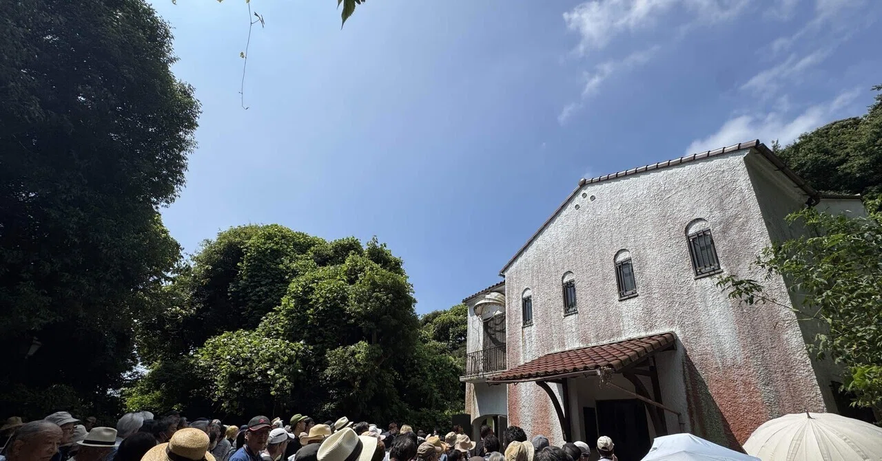 鎌倉文学館と旧前田家住宅の見学説明会。公開された報告書に、そっと
