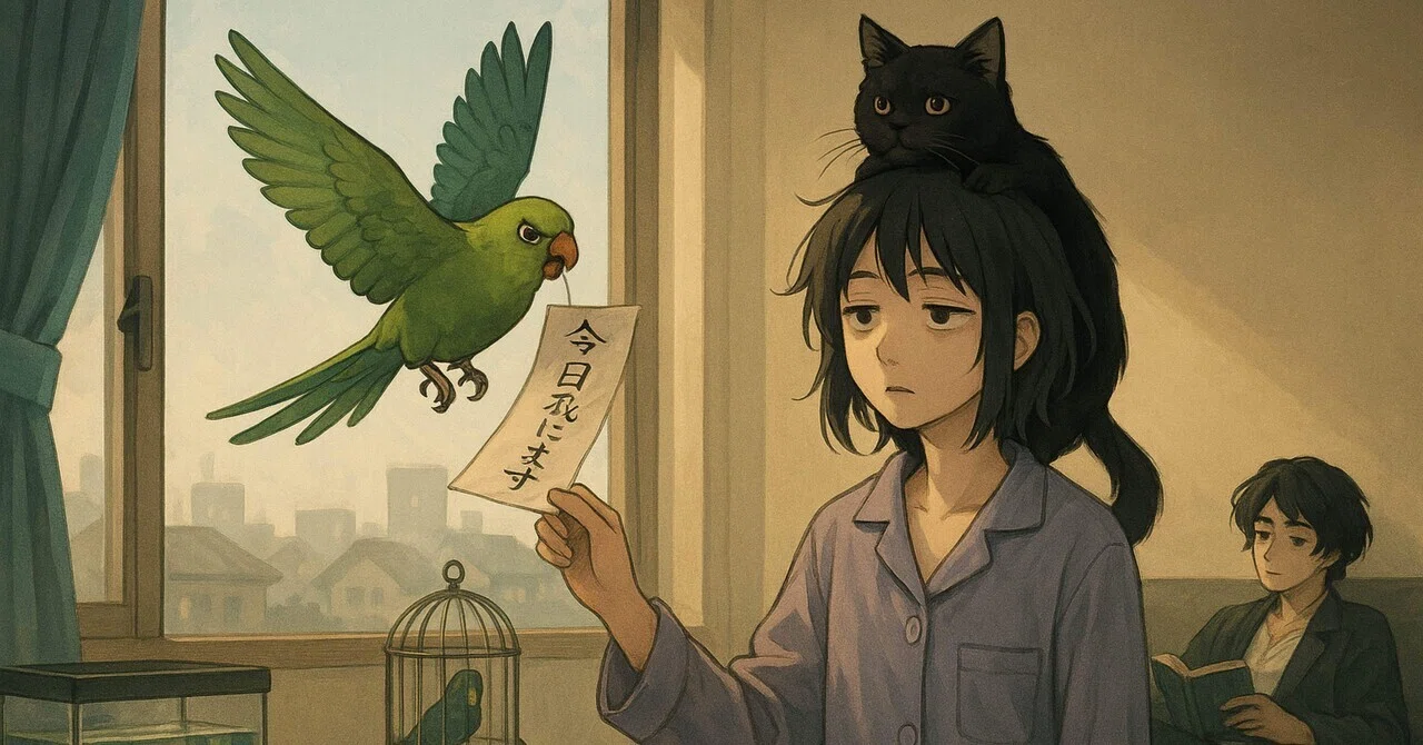 『延命拒否って言ったのに猫が許さない。(+太宰)』Episode 3|“今日死にます”って書いたらインコが職質された。|Noir