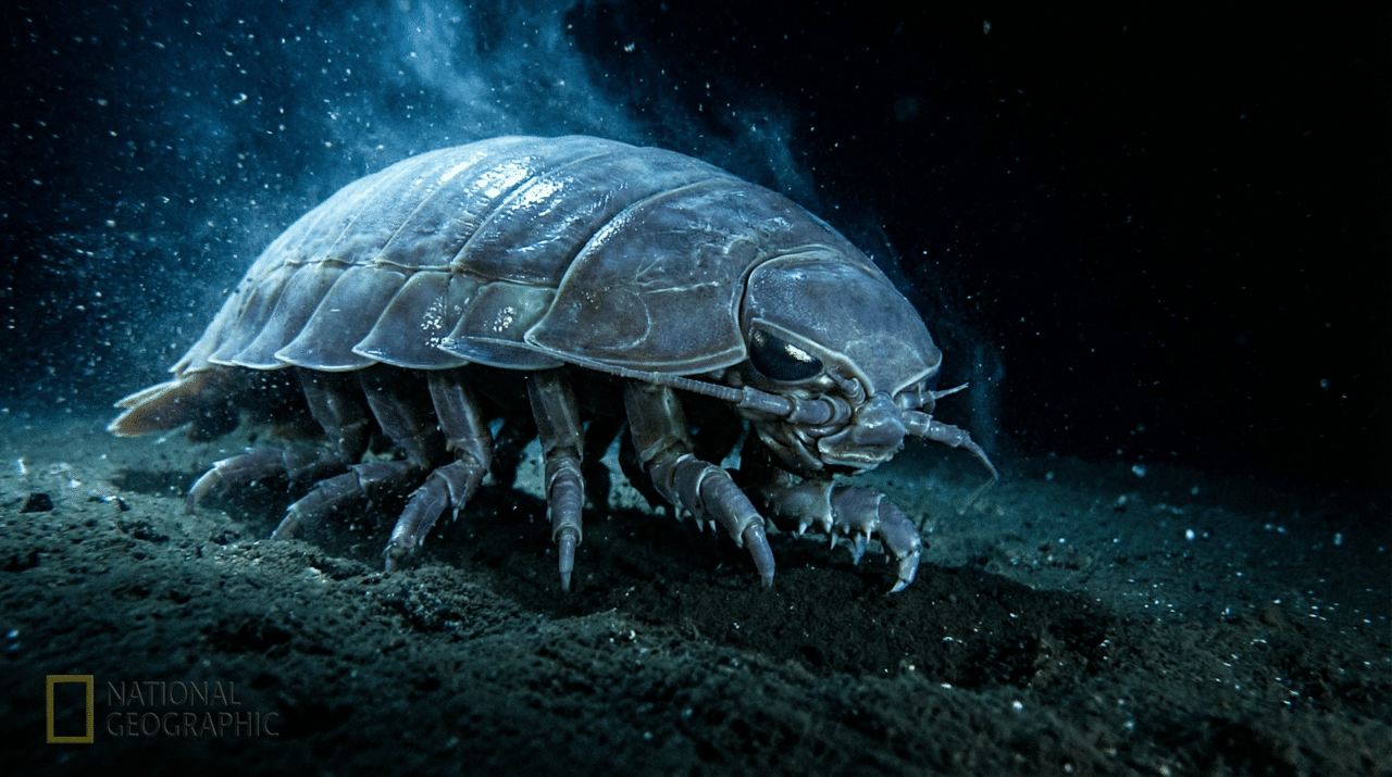 深海の異形「ダイオウグソクムシ」をH.R.ギーガーの世界観で侵食させて