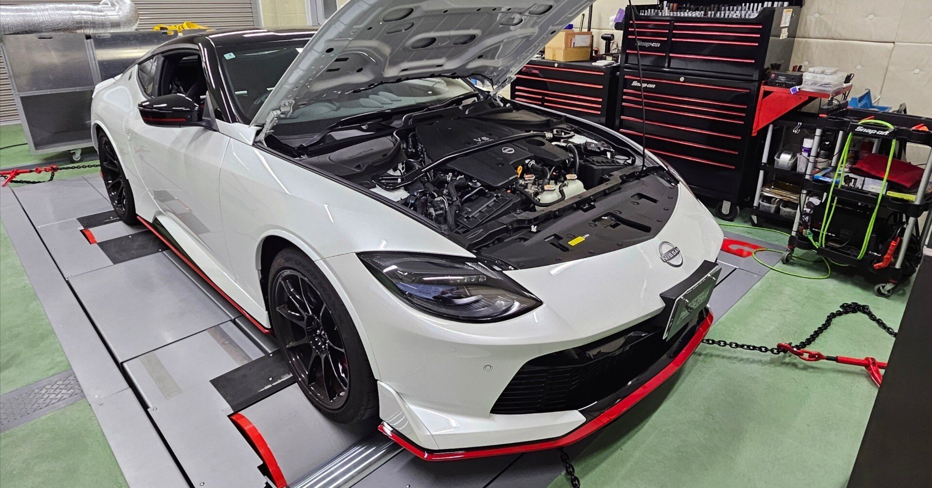 5速測定によるデモカーRZ34 NISMO フェアレディZが530psオーバー