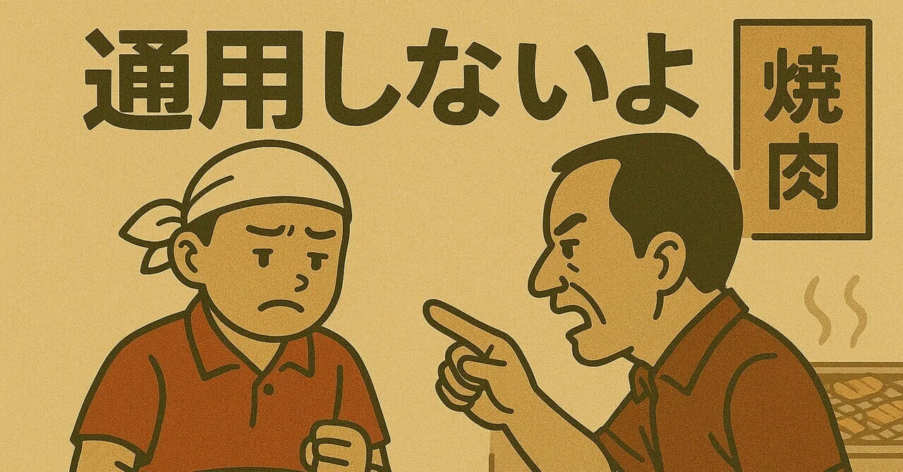 どこに行っても通用しない」と言われた日のこと|若僧の教訓話⑦ どこに行っても通用しない」と言われた日のこと|若僧の教訓話⑦