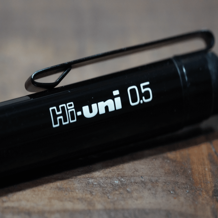 製図用シャープの完成形。三菱鉛筆 Hi-uni 5050｜taku st