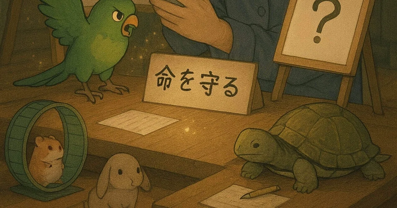 『延命拒否って言ったのに猫が許さない。(+太宰)』Episode 4|“死にたい”って検索したら、ペット会議が始まった。|Noir