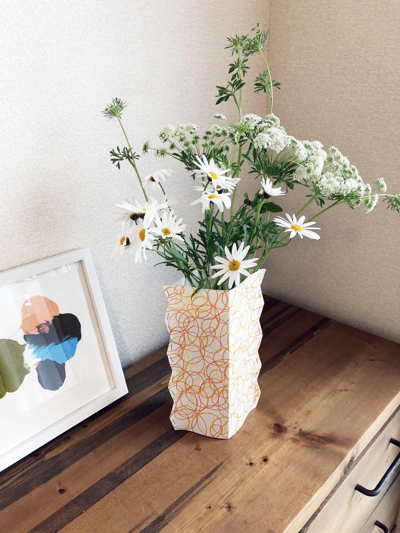 オシャレな花瓶⭐️新品　未使用‼️お花が好きな方　是非‼️ おうちでワークショップキット「オリジナル花瓶をつくろう」｜mimosa