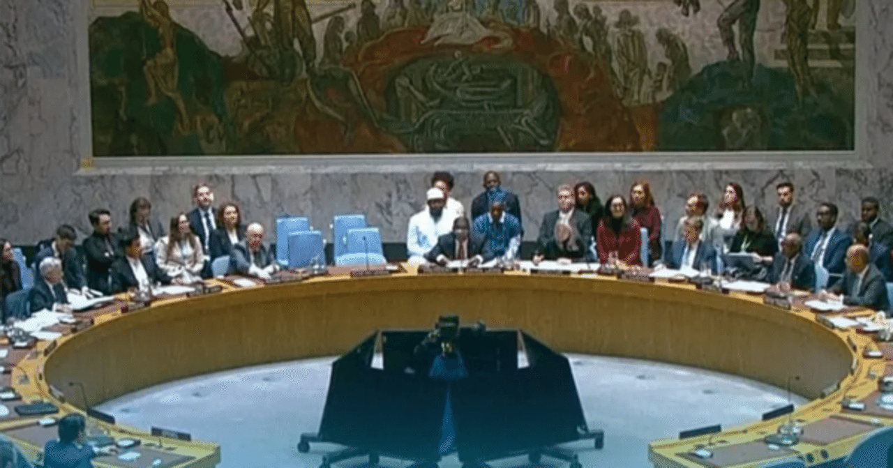 視点・論点】歴史の逆戻り：安保理決議２８０３号｜人民新聞