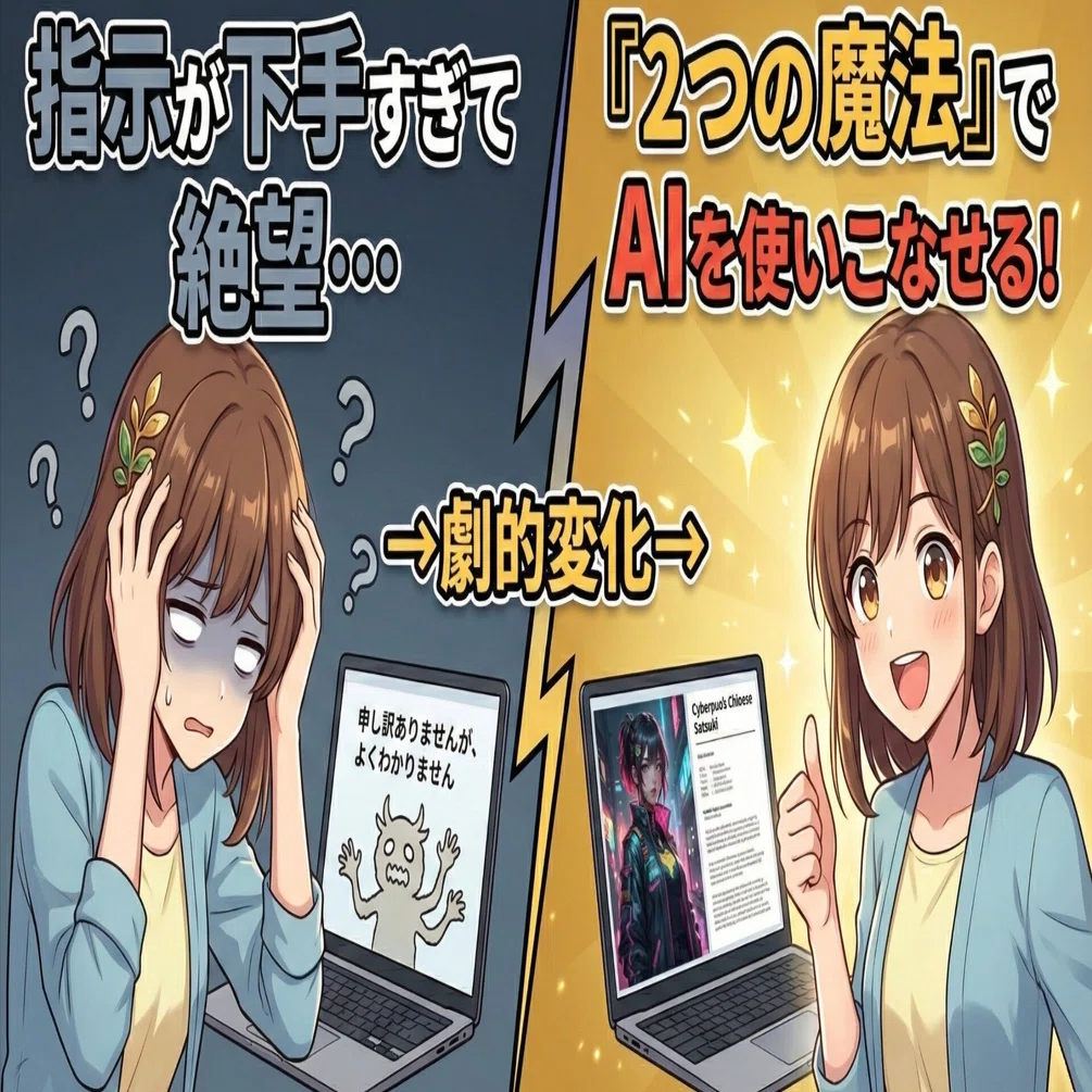 AI Experiment] AI responses change dramatically. The 'Two Magic