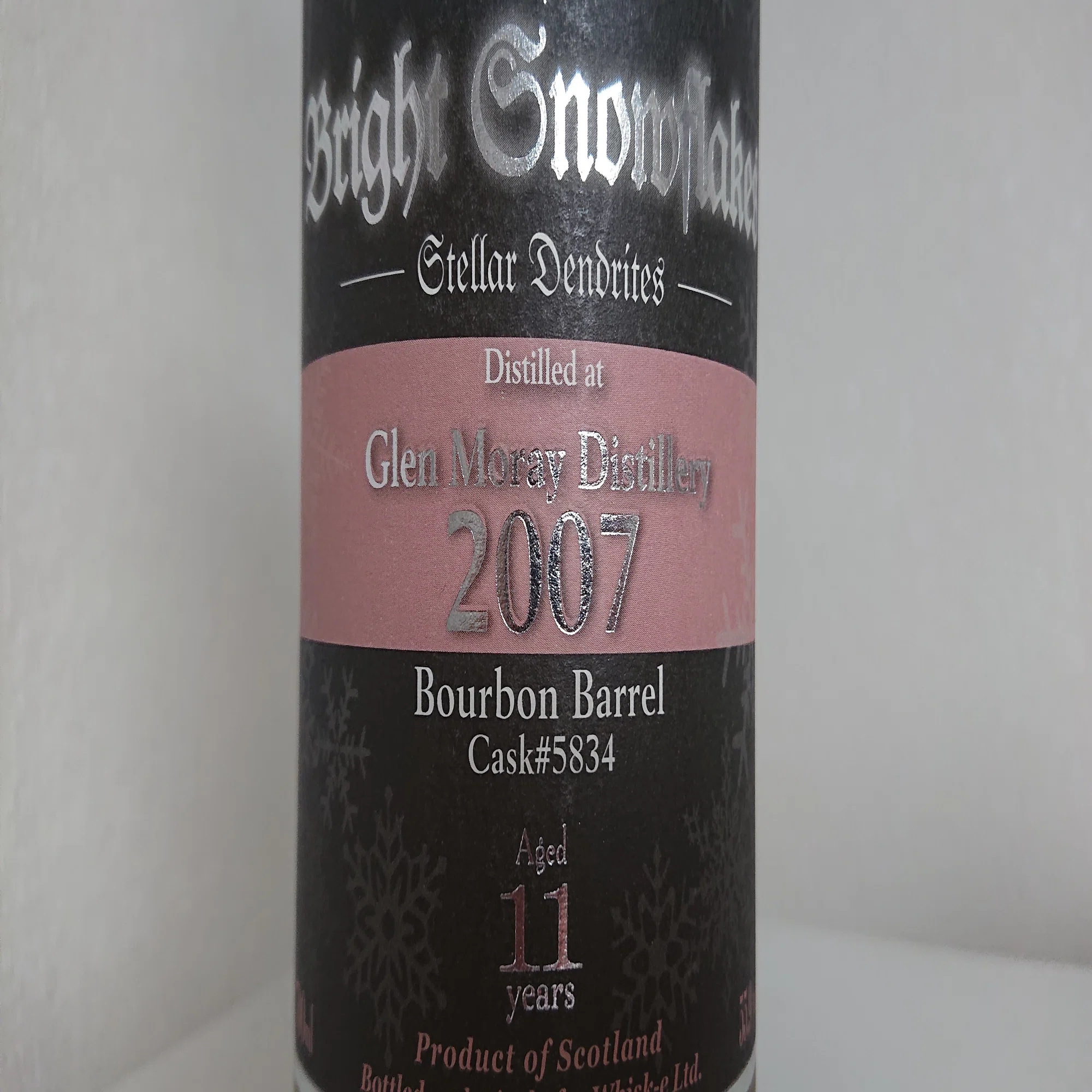 NO.14] Glen Moray 2007 (Snowflake) / 55.9%｜okeji