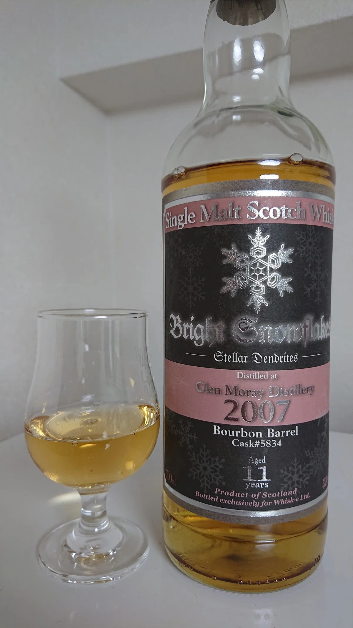 NO.14] Glen Moray 2007 (Snowflake) / 55.9%｜okeji