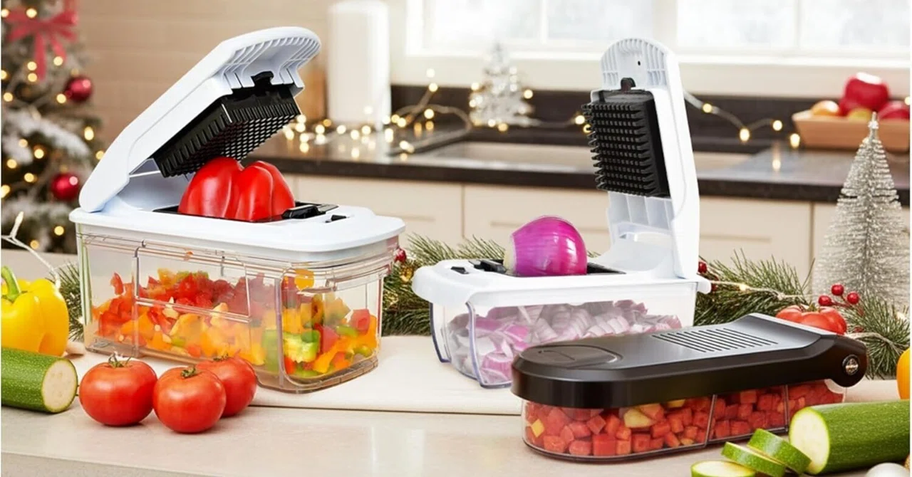⭐ Fullstar Pro Chopper – The Ultimate 4-in-1 Kitchen Time Saver｜Trend Pickz
