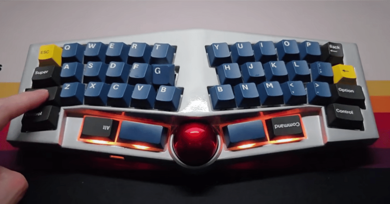 ZMKマクロで作るレイヤーインジケータ｜cerbekos