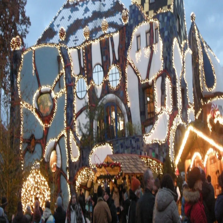 ドイツのちょっと変わったクリスマスマーケット🇩🇪🎄！｜建築｜フン