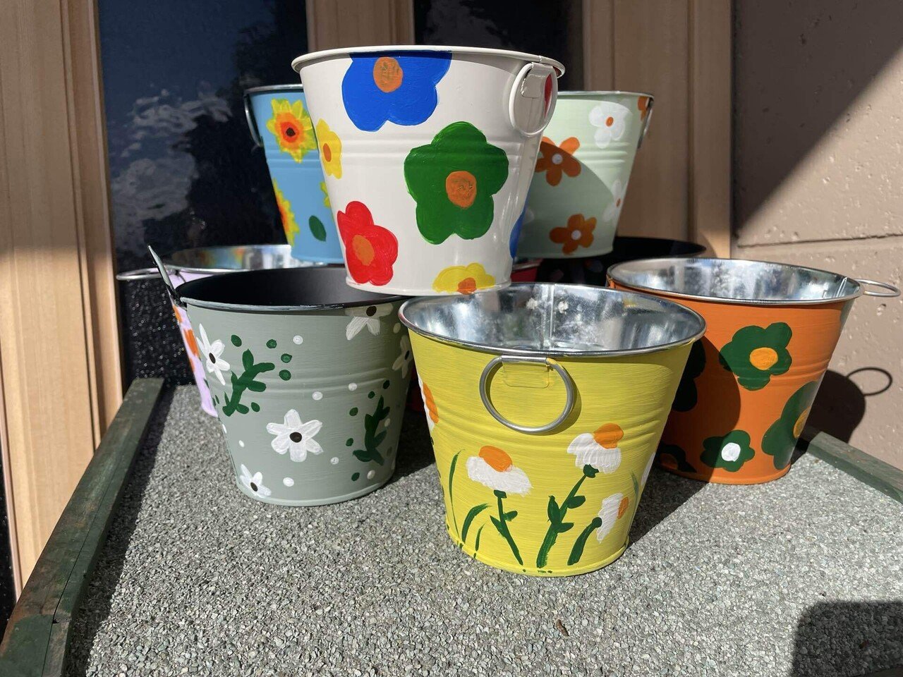 植木鉢のペイント🪴｜Pom