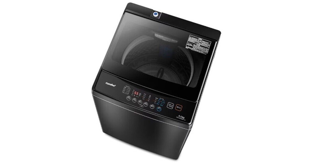 Amazonタイムセール】COMFEE' 6kg 全自動洗濯機 CAC06EW60/T-S Amazonタイムセール】COMFEE' 6kg 全自動洗濯機 CAC06EW60/T-S