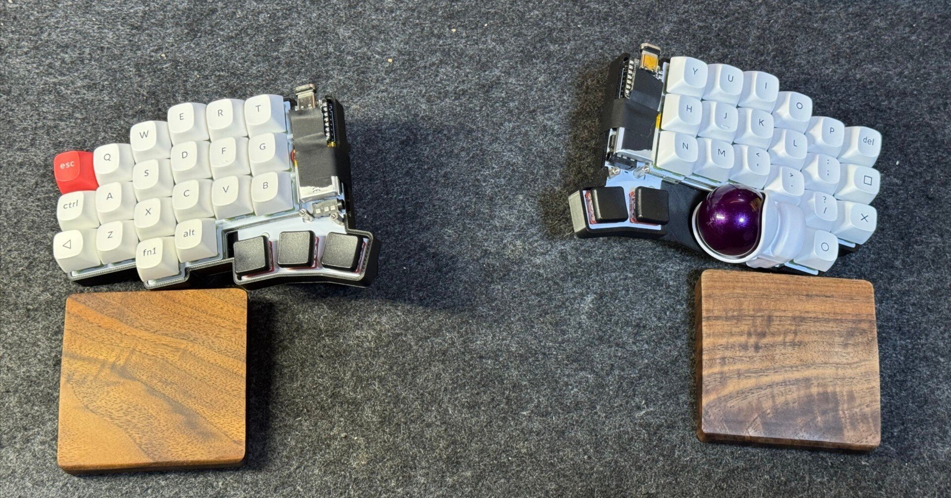 SeaSideX】Keyballを無線化して最強になりました｜やまなみ