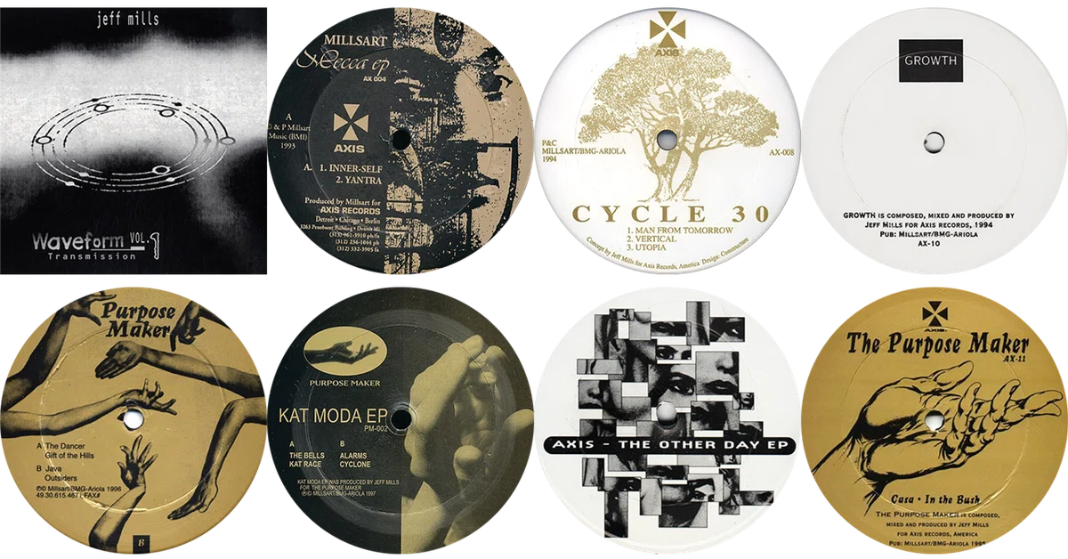 Jeff Mills （6枚セット） レコード ジェフ・ミルズ テクノ ミニマル 🎧今日はどんなレコードを買ったの？｜1997年： Jeff Mills編｜ハード