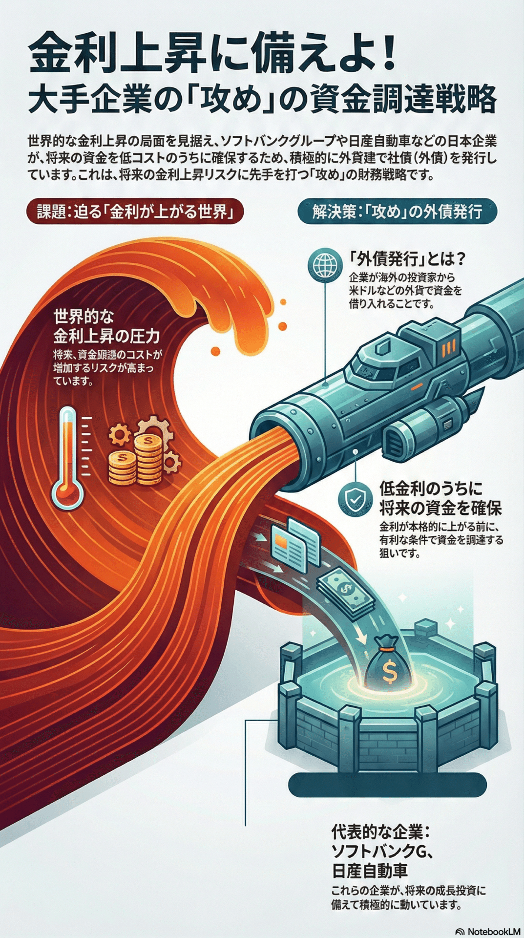 日本企業の「海外借金」が急増中？金利上昇で変わる資金調達の世界｜hirouo