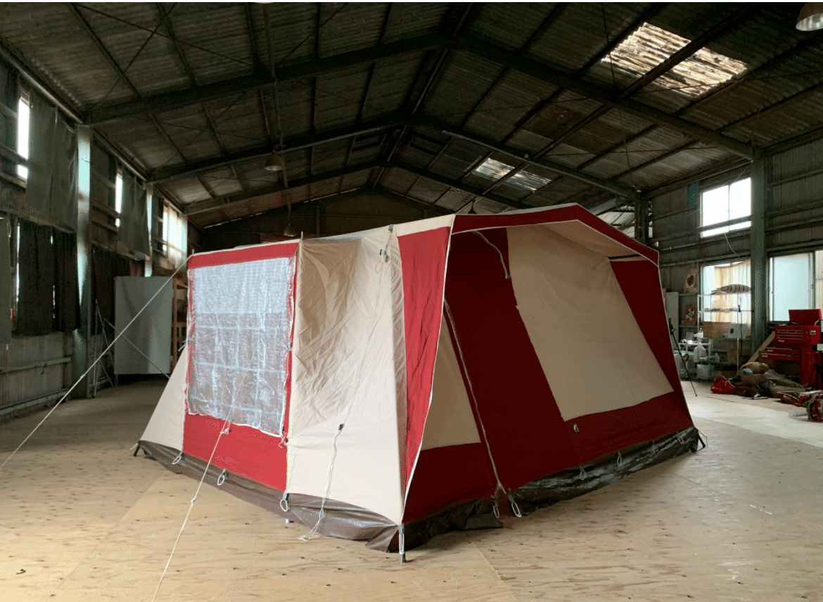 レラム 幕のみ カナリア4 ロッジテント 検マルシャル ヴィンテージ