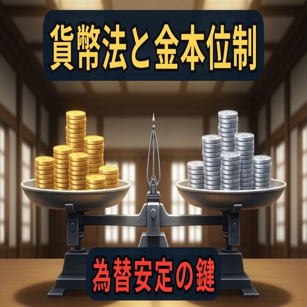 貨幣法と金本位制への移行はなぜ急いだ？国際貿易と為替の現実｜歴史ラボ