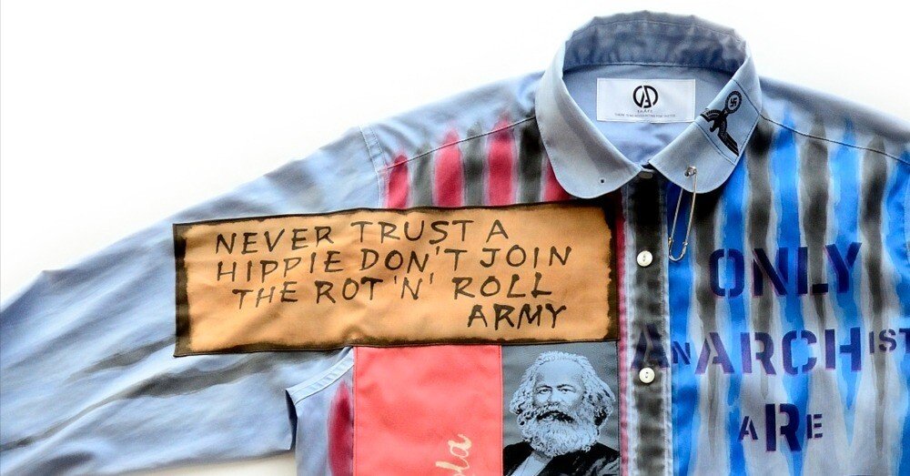 アナーキーシャツ054：「既製品」をここまでいじる馬鹿。｜t.n.A.f.t.