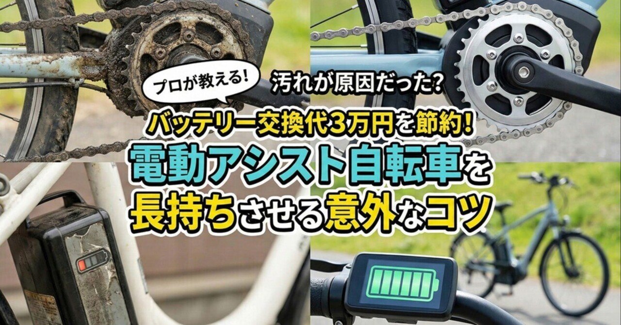 その充電、3万円の損かも？」電動自転車のバッテリー寿命、実は冬の