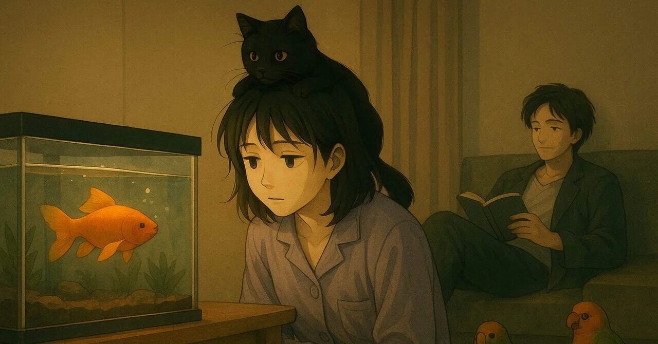 『延命拒否って言ったのに猫が許さない。(+太宰)』Episode 5|“生きる意味”を聞いたら、金魚が長話を始めた。|Noir