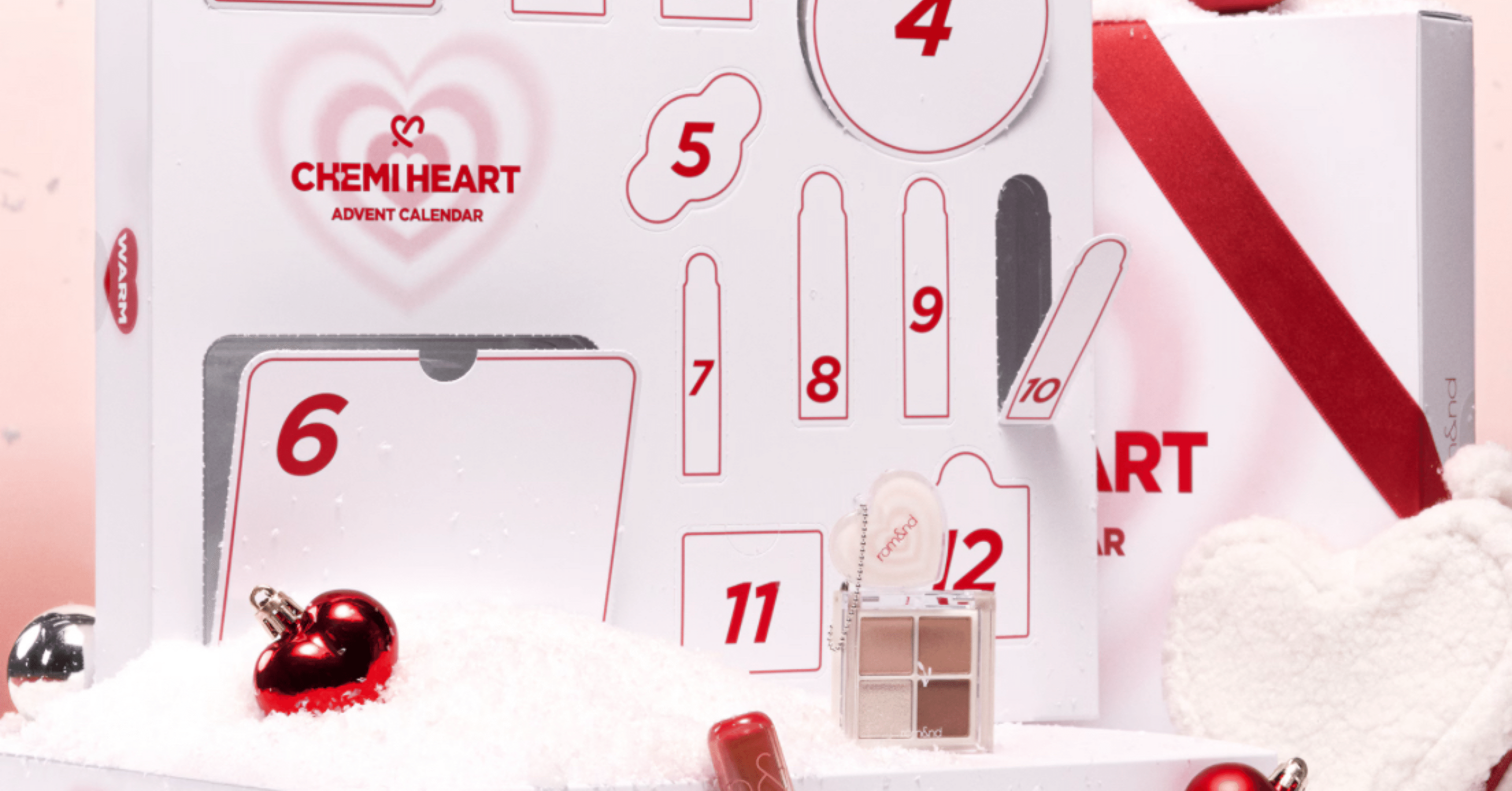 ロムアンド】コスメアドベントカレンダーを正直レビュー🎄💗｜짱키티