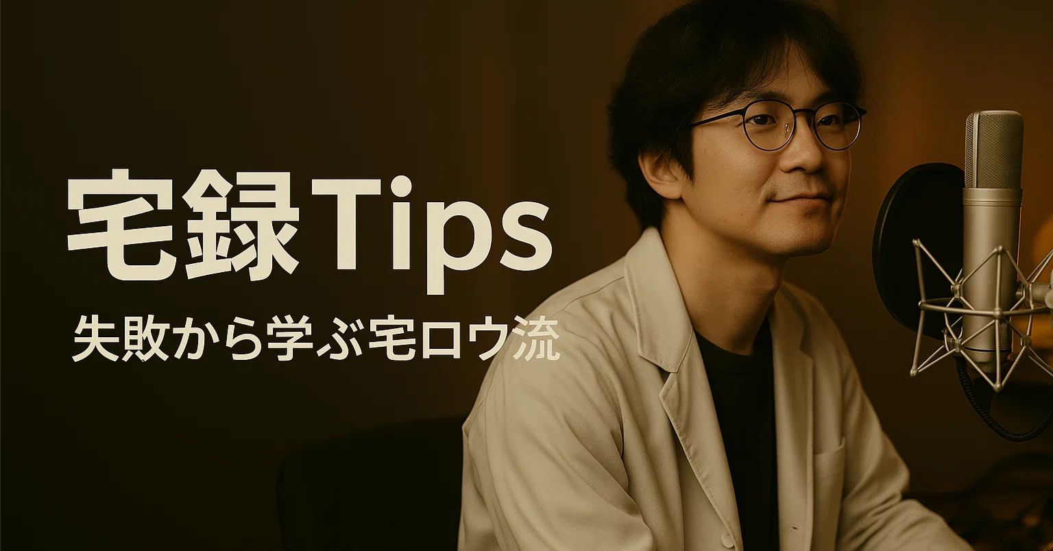 ☀️ Takurou Tips | I stopped for 3 weeks. So I created a 'template'.｜宅録LABO