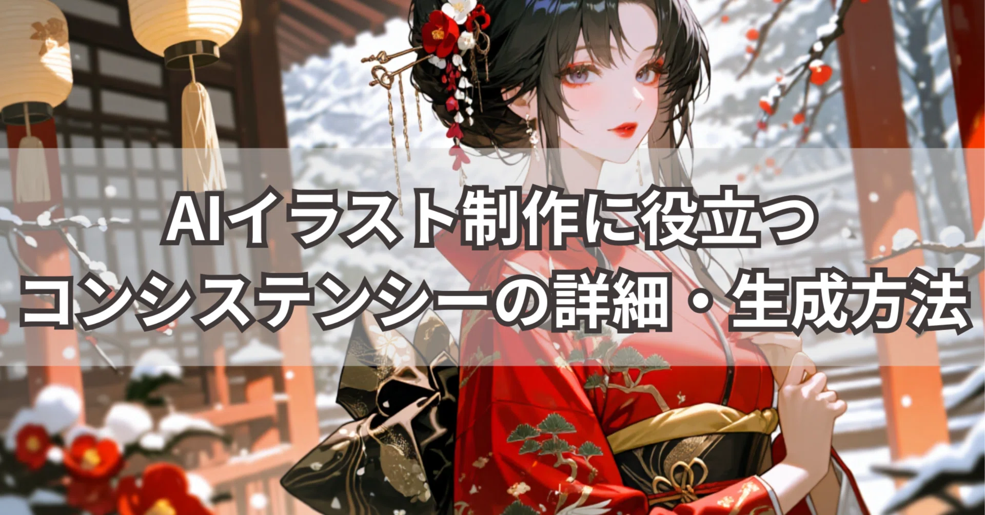 2025年最新版】AIイラスト制作で重要な「一貫性（コンシステンシー