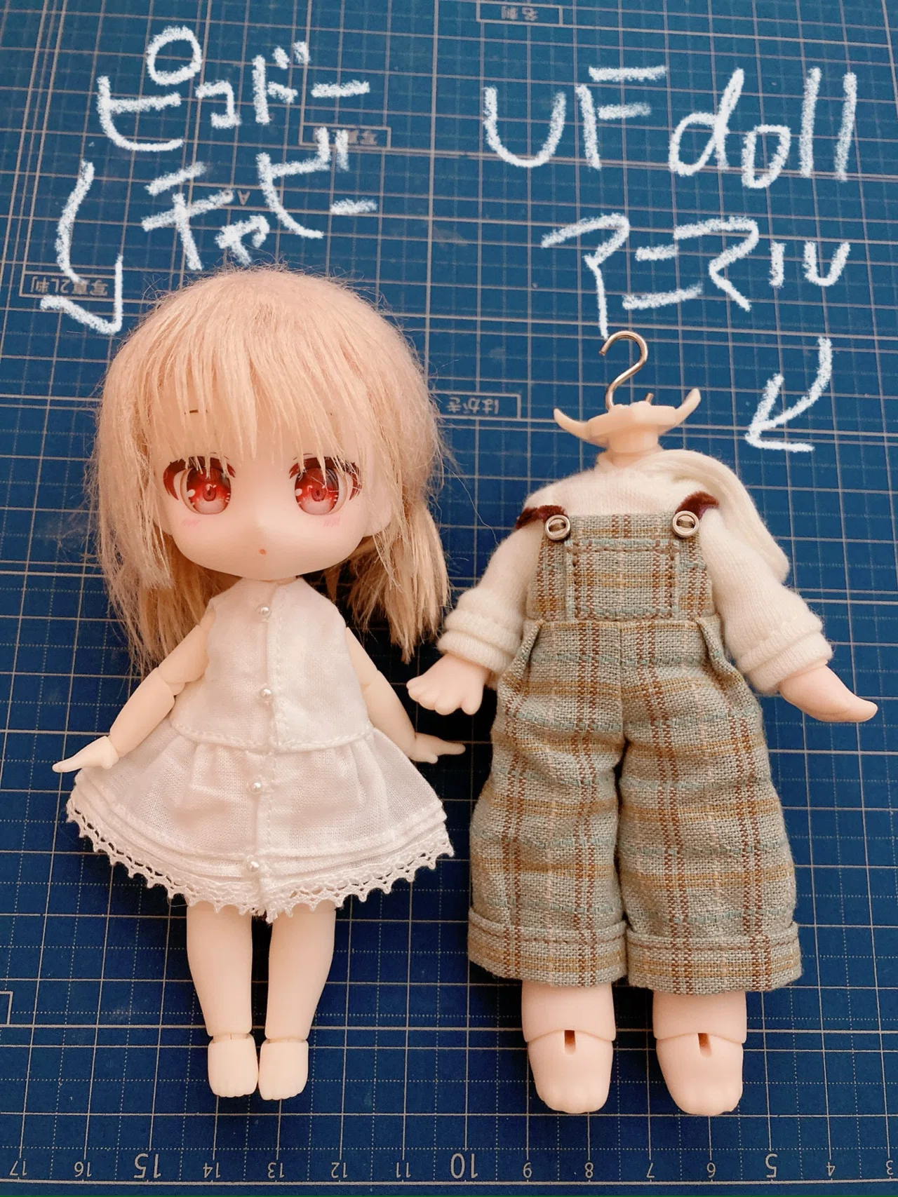 1/12ドール】ボディ比較：萌獣ボディとPICCODO CHUBBY（ぽっちゃり