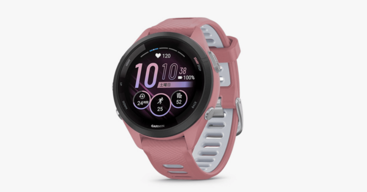 GARMIN Forerunner 265S Music GPSランニングウォッチ（Suica対応