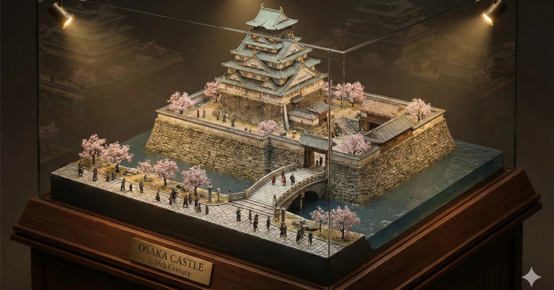 ひでかん建造物ジオラマ 作品例】机の上の博物館。Geminiで作った「歴史ジオラマ」素材集｜rin39
