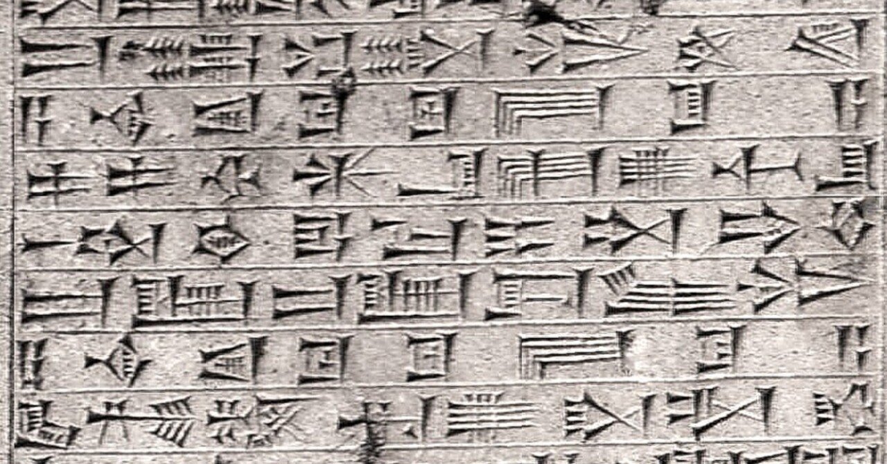 楔形文字は、なぜ楔形をしているのか｜三城俊一/歴史ライター