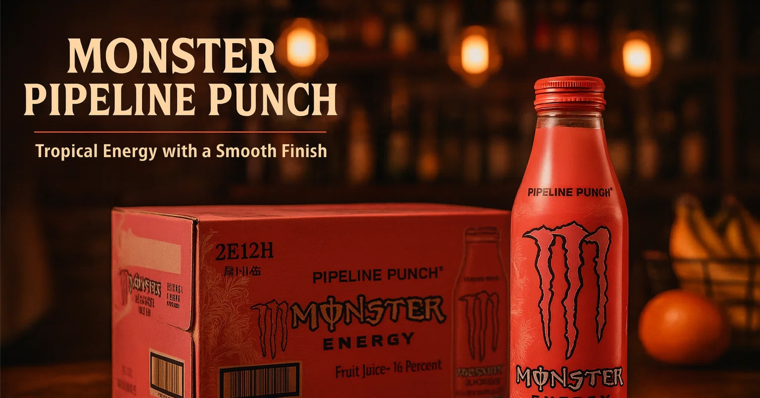 モンスター パイプラインパンチの味は甘い？酸味や飲みやすさを500ml