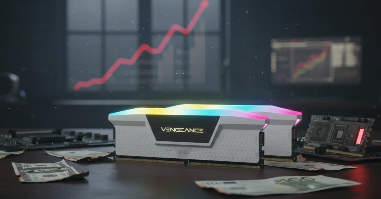 緊急警告】PCメモリが異常高騰中！DDR5は3倍、DDR4は