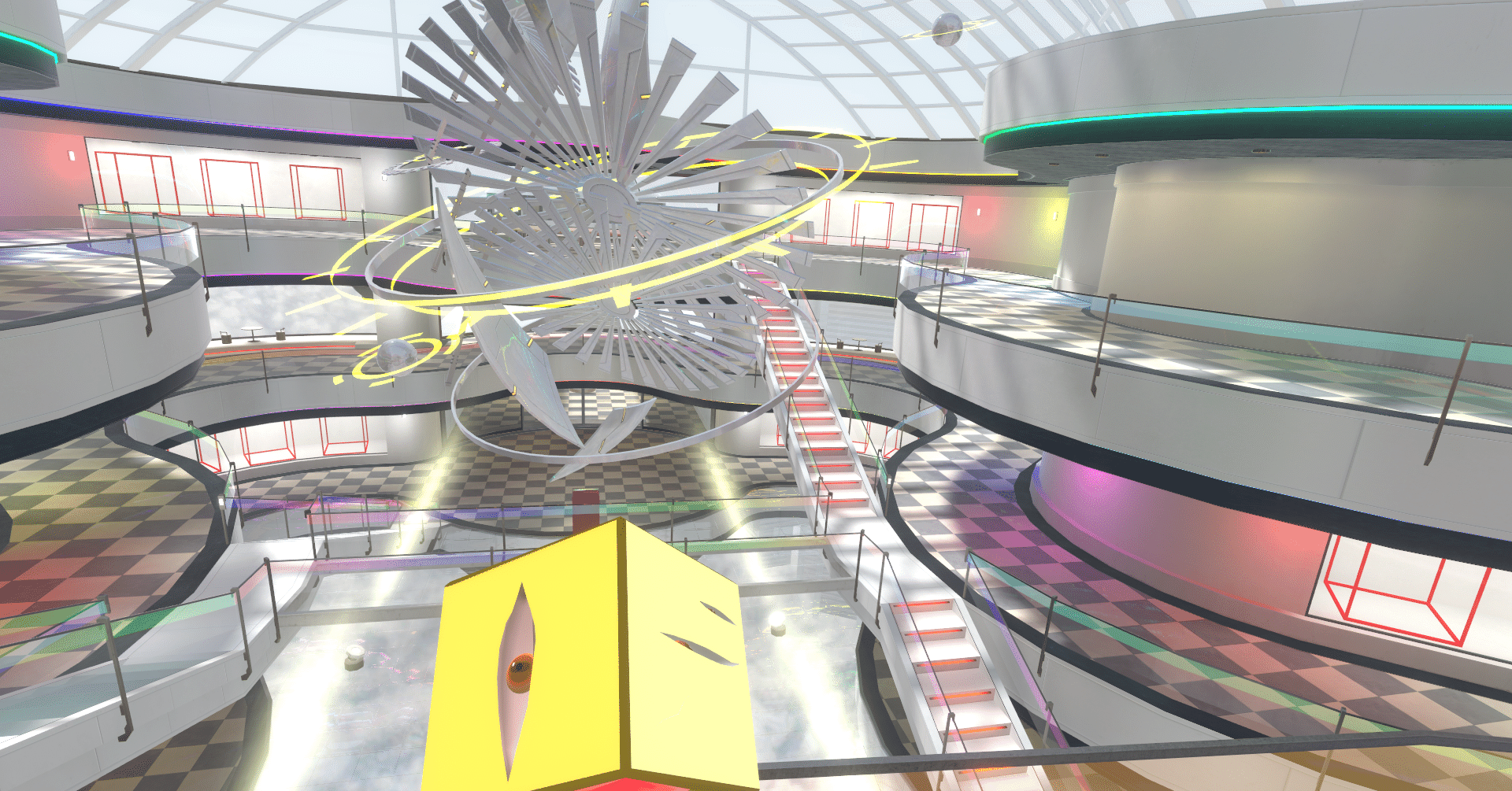 未来のファッションモール アバターショーケース を建築視点で見てみる Fukukozy Note