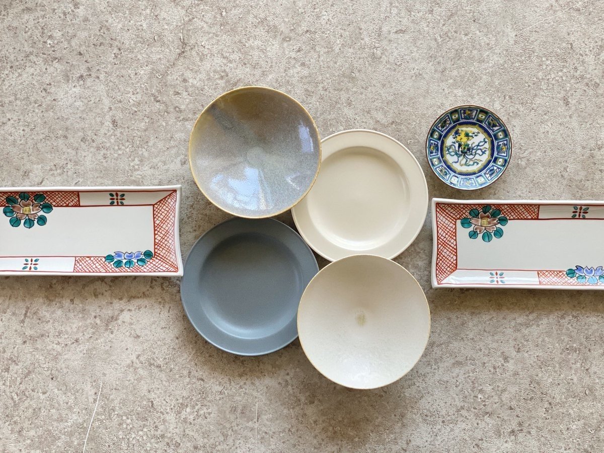 二階堂明弘　器　6点セット 作家物 和食器 二階堂明弘 器 6点セット 作家物 和食器 食事がより楽しくなる