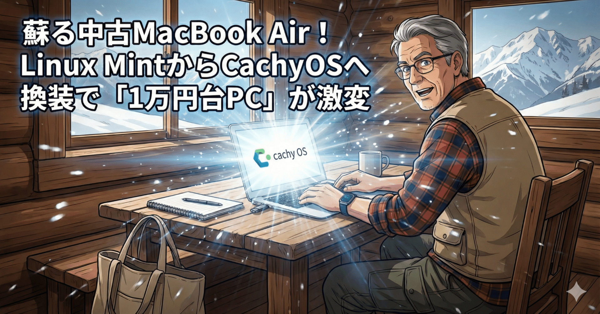 蘇る中古MacBook Air！Linux MintからCachyOSへ換装で「1万円台PC」が激変｜アラ還おじさんの雑記帳