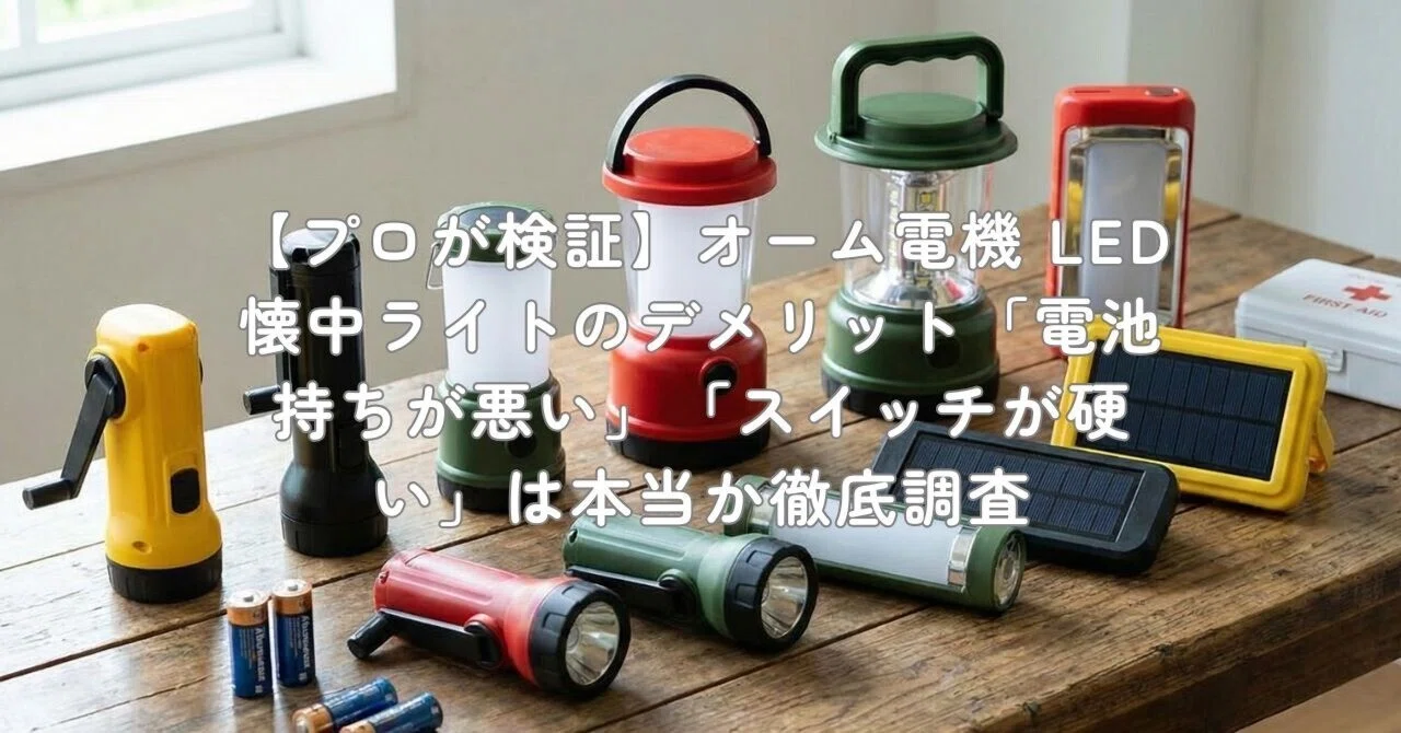 オーム 電機 壊れ やすい